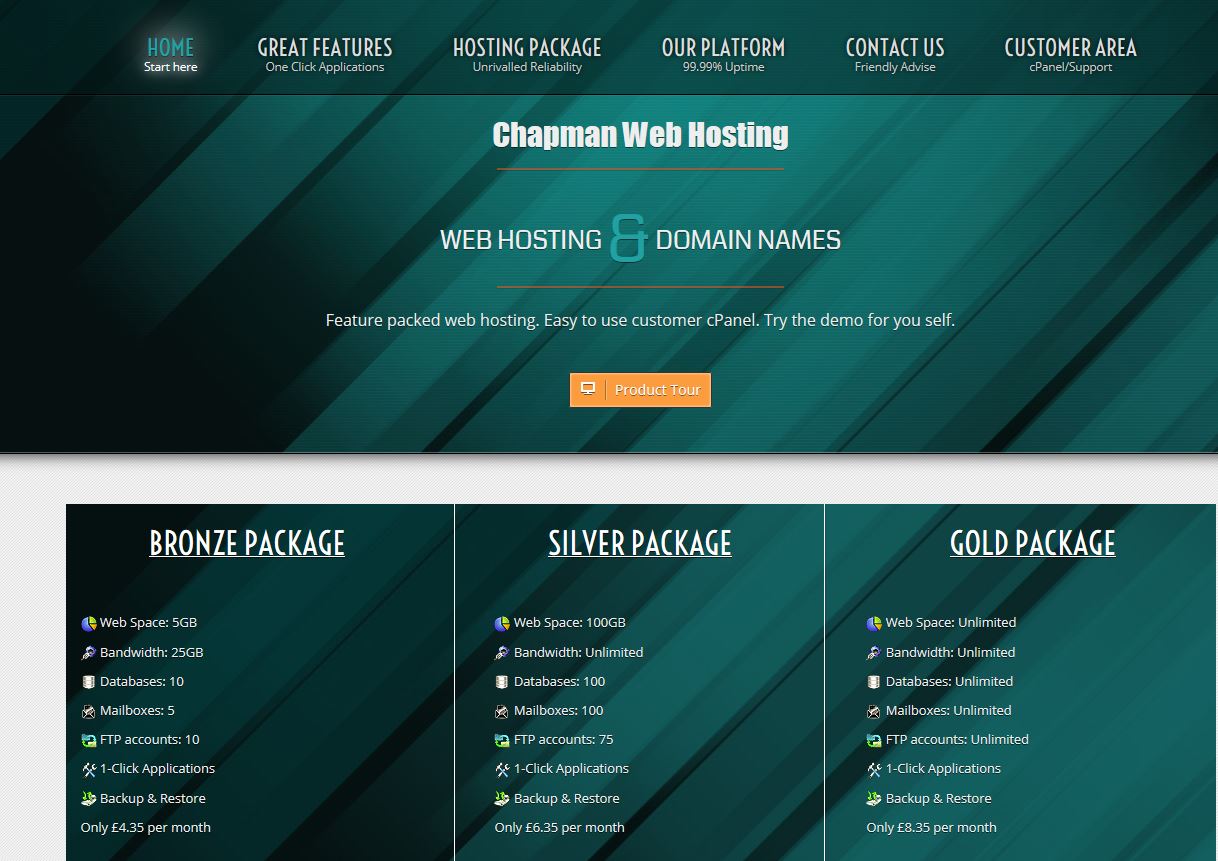 Chapman Web Hosting