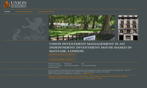 UNION INVESTMENT MANAGEMENT